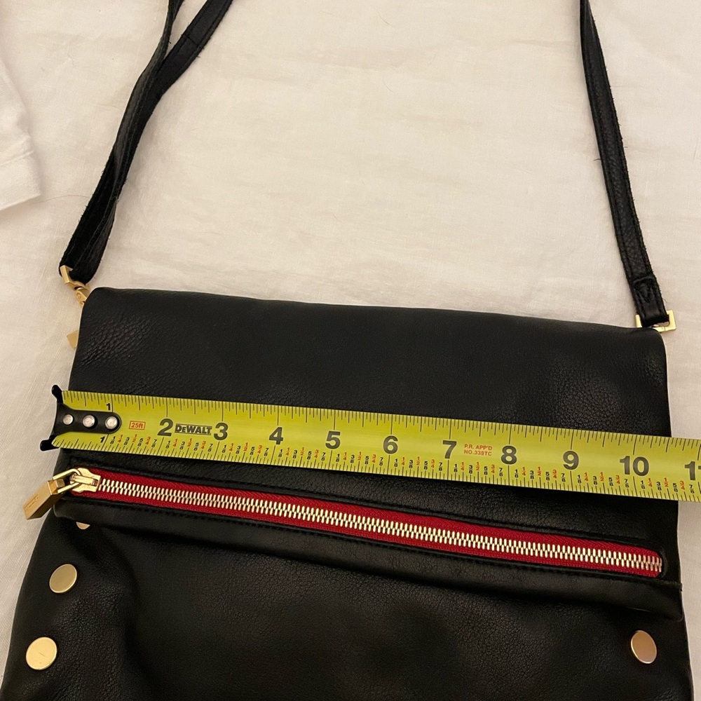 Hammitt VIP Black Leather Crossbody Bag - Picture 9 of 11
